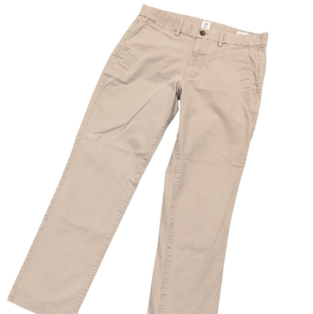GAP Essential "GAP for Good" Khaki Straight Pants – Size 31x30